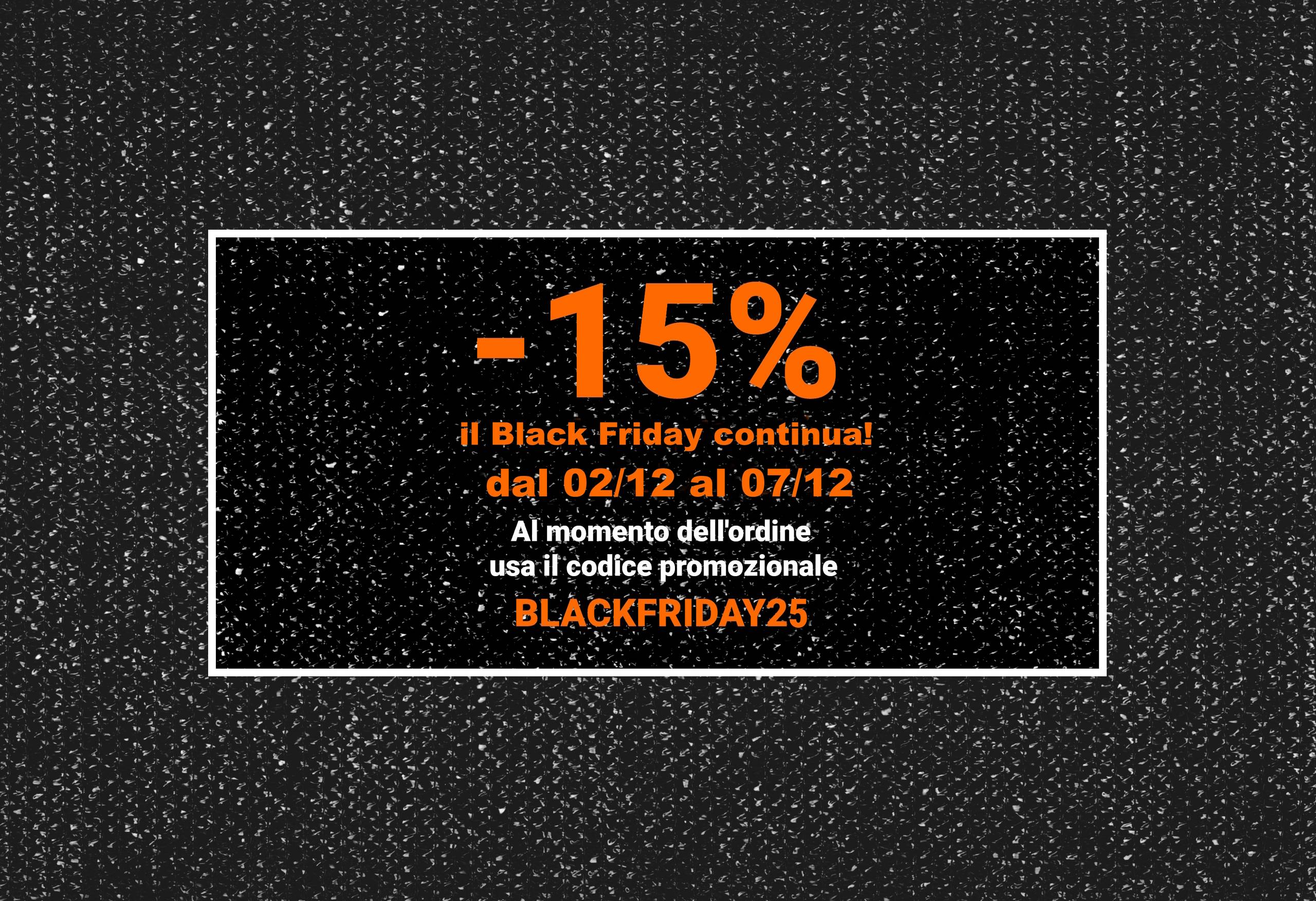 BLACK FRIDAY -15%